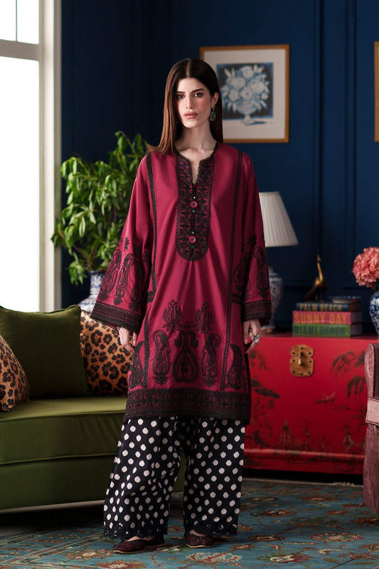 Ethnic Brand Most Popular Premium Quality Silk Embroidery 2Pc Dress