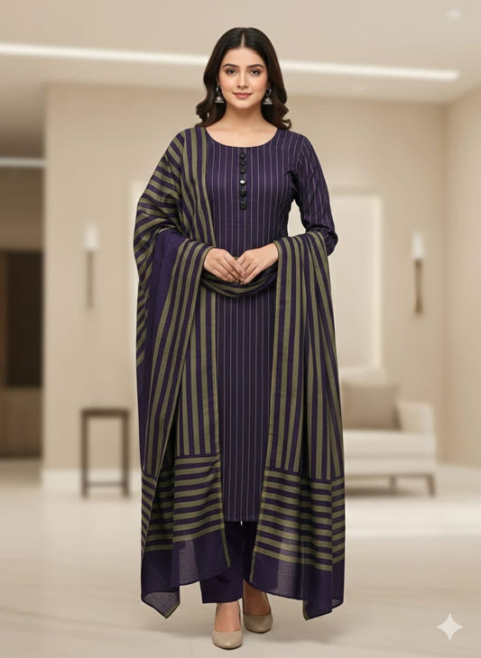 Hope Style Multani Khaddi Sussi 3 Piece Winter Collection